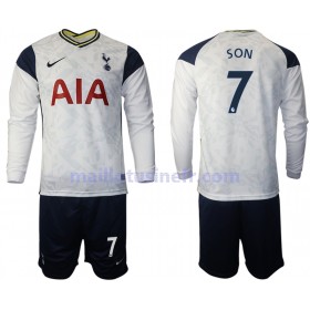 Maillot de Foot Tottenham Hotspur Son 7 Domicile 2020-21 Manches Longues - Enfant
